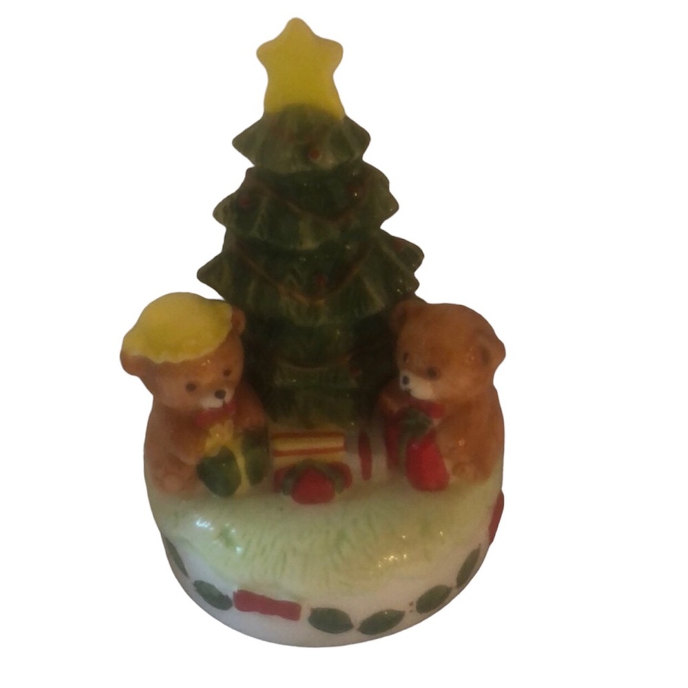 Vintage Wind up Christmas VTG figurine